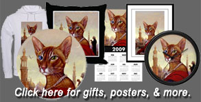 Cat gifts, posters, housewares, T-shirts